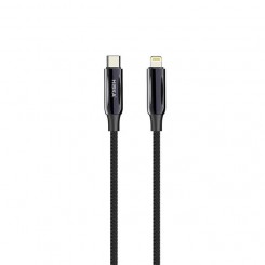 کابل تبدیل USB-C به لایتنینگ برند هیسکا مدل LX-16CL طول 1.8 متر