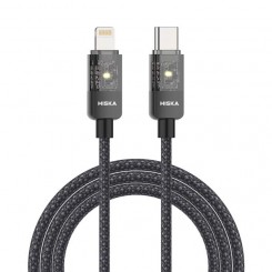 کابل تبدیل USB-C به لایتنینگ برند هیسکا مدل LX-891CL طول 1 متر