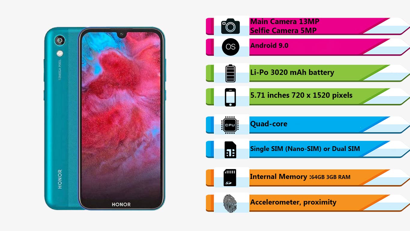 گوشی آنر 8S 2020(64GB - 3GB)|فروشگاه اینترنتی Digi2030