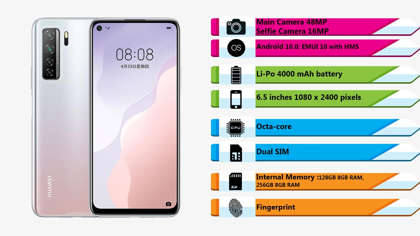 گوشی هواوی Nova 7 SE(128GB - 8GB)|فروشگاه اینترنتی Digi2030