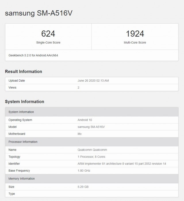 گوشی سامسونگ A51s 5G نسخه جدید Samsung Galaxy A51 5G | مجله اینتنرتی دیجی 2030