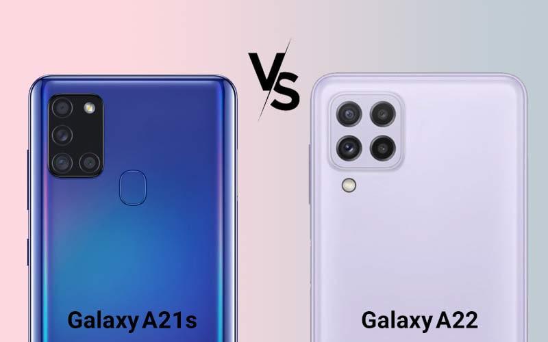 مقایسه دوربین Galaxy A22 با Galaxy A21s