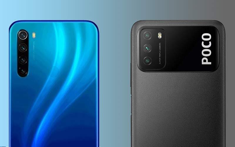 مقایسه دوربین POCO M3 با Note 8 2021