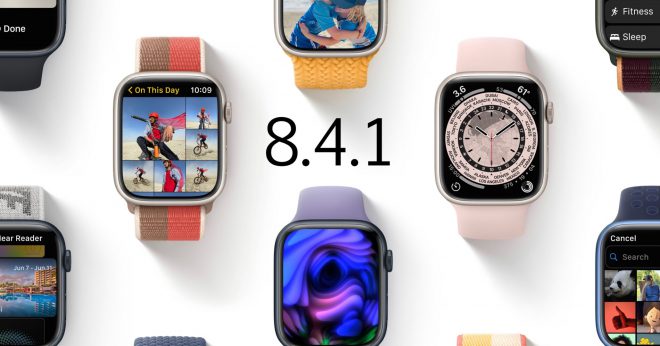 انتشار آپدیت watchOS 8.4.1