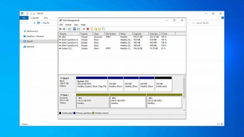 فرمت هارد اکسترنال در ویندوز با Disk Management